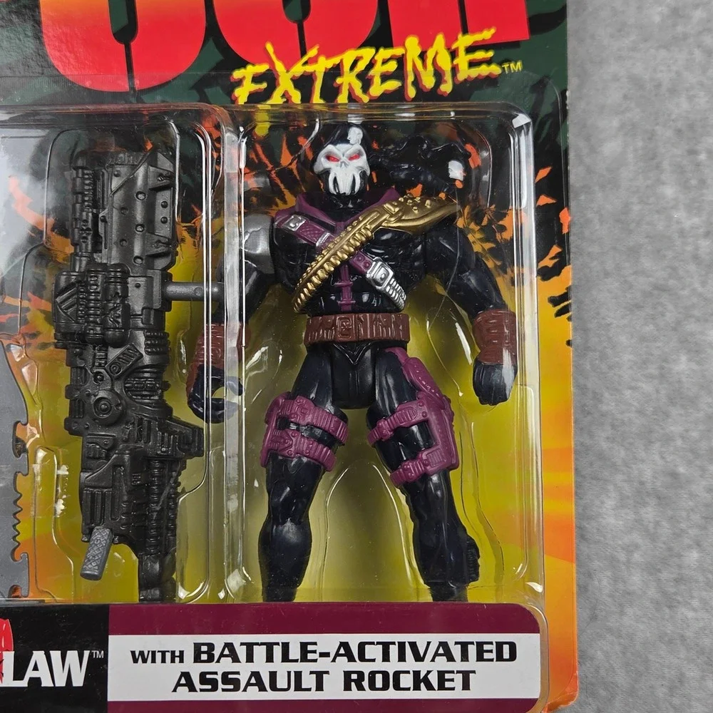 GI Joe Extreme Iron Klaw Action Figure 1995 Kenner SKAR Leader Vintage Toy
